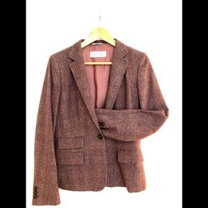 Max Mara two piece pant suite virgin wool & angora